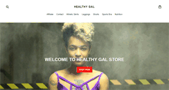 Desktop Screenshot of healthygal.net